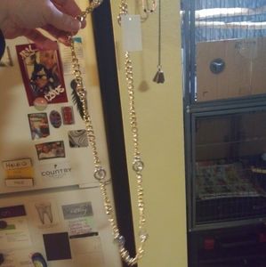 NWT Michael Kors chain belt sz M/L